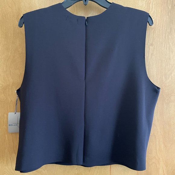 New! Belle Sky Sleeveless Top - Picture 3 of 3